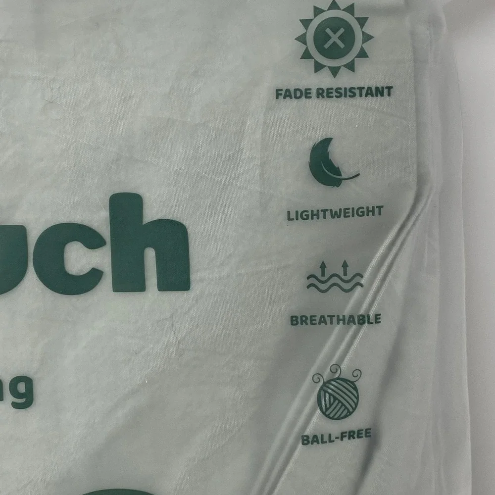 BESTOUCH Full Duvet Cover Set Sage Green 100% Washed Cotton Breathable